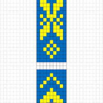 Sami Band Weaving Drafts - 7 threads