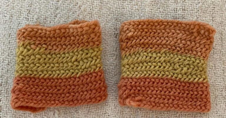 Nalbinding Wristwarmers
