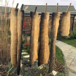 Tanned Salmon Skins