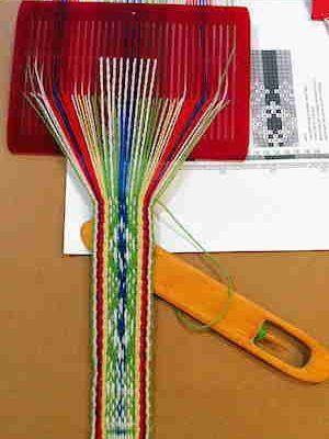 Sami Band Weaving Pattern