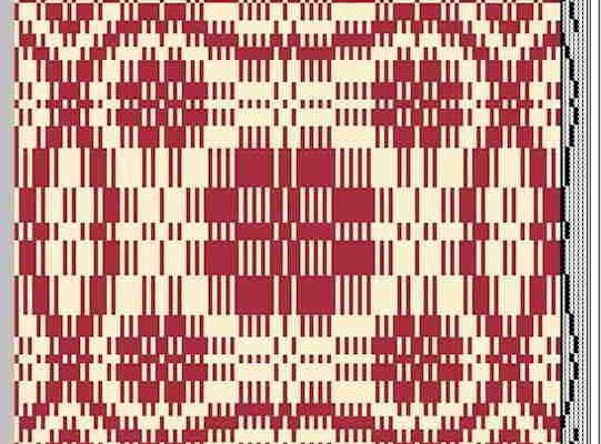 Whig Rose Weaving Draft