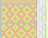 Swedish Rosepath Weaving Draft