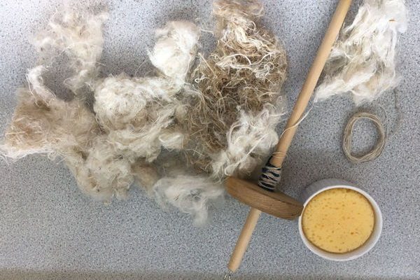 Nettle Spinning