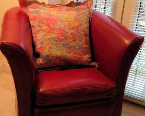 Felted Cushion cover
