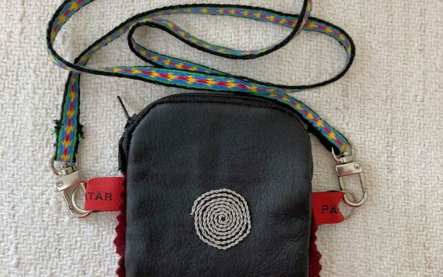 Reindeer Leather Gem Pouch